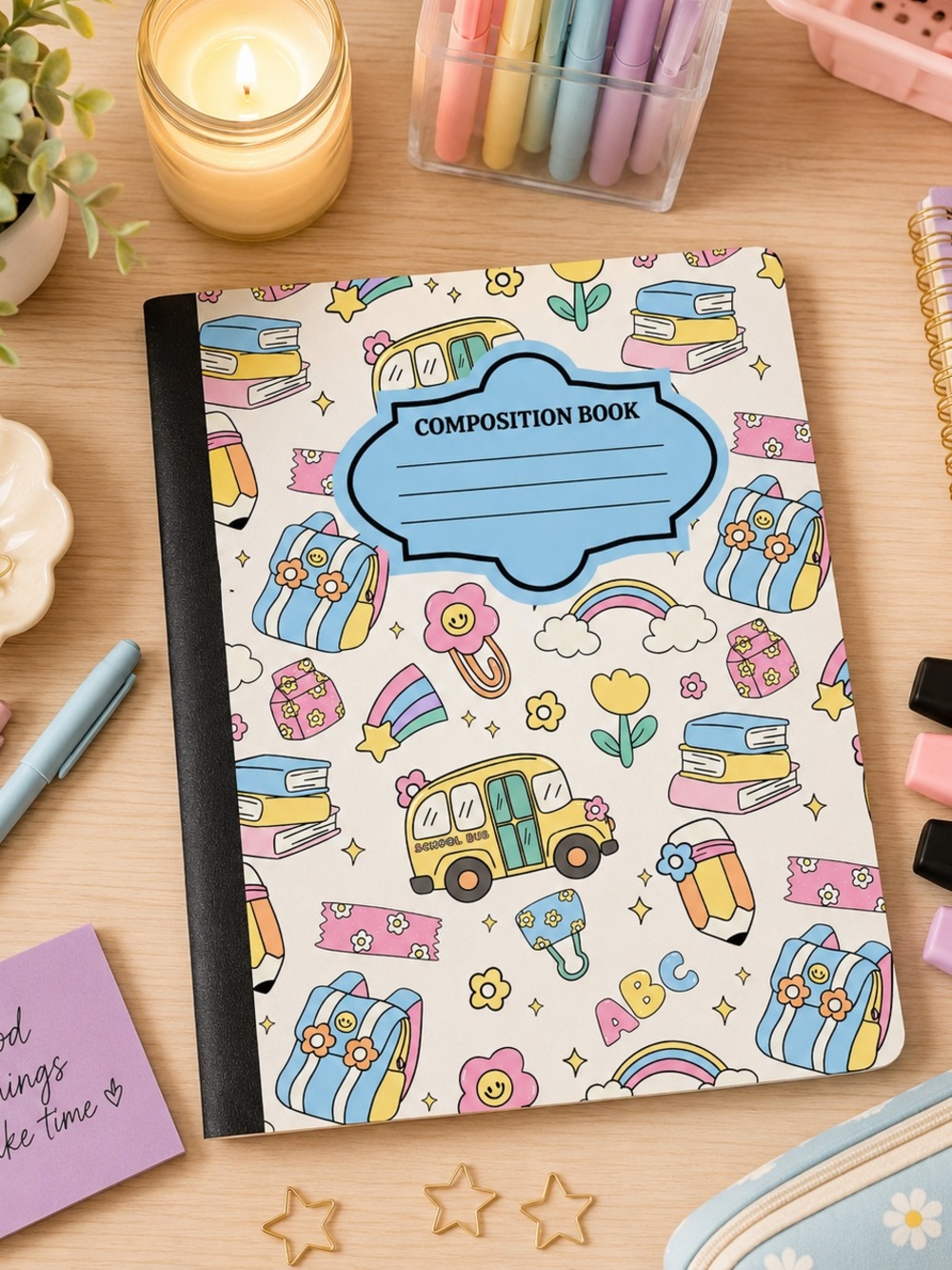 Custom composition notebook - Picture 1 of 1
